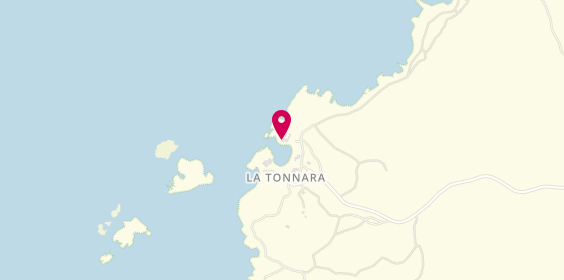 Plan de La Tonnara Chez Marco, Plage de la Tonnara, 20169 Bonifacio
