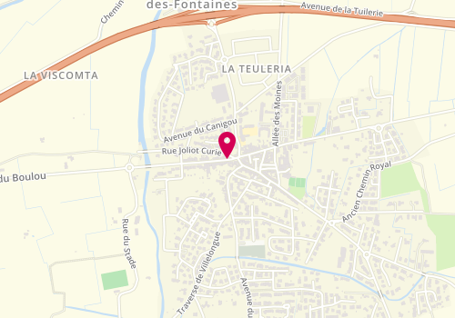 Plan de Rinaldo Pizza, 40 avenue Maréchal Joffre, 66740 Saint-Génis-des-Fontaines