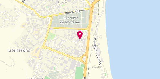 Plan de Pizzeria Chez Philippe, Centre Commercial le Polygone, 20600 Bastia