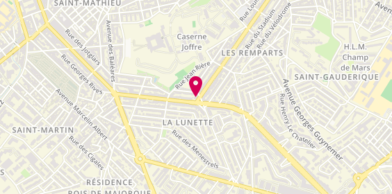 Plan de Le Regal, 94 Boulevard Aristide Briand, 66100 Perpignan