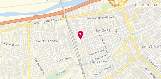 Plan de Brasserie de la Gare, 1 avenue Général de Gaulle, 66000 Perpignan
