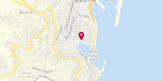 Plan de La Barcarolle, 2 Rue de la Marine Vieux Port, 20200 Bastia