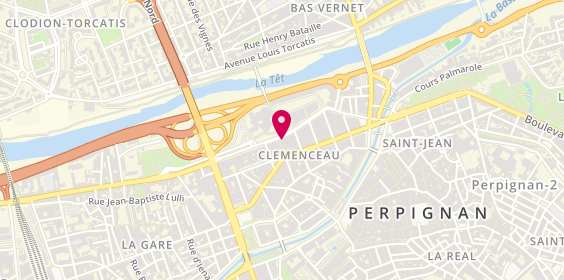 Plan de Pokawa Perpignan, 43 avenue Maréchal Leclerc, 66000 Perpignan