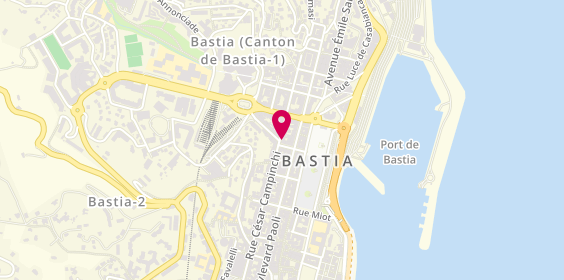 Plan de Ghisoni's, 26 Rue César Campinchi, 20200 Bastia