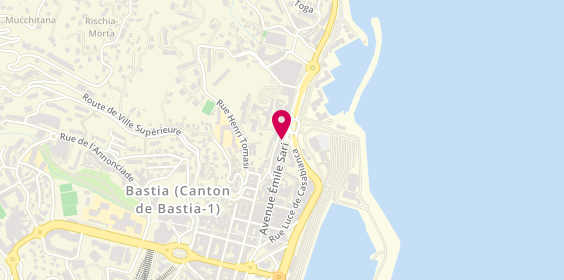 Plan de Caffé Il Giro, 33 avenue Emile Sari, 20200 Bastia