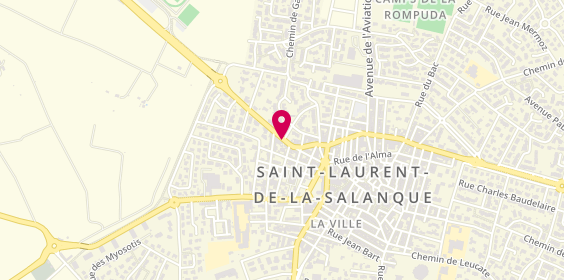 Plan de La Taberna, 13 avenue Alsace Lorraine, 66250 Saint-Laurent-de-la-Salanque