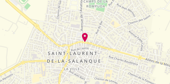 Plan de Le Mad !, 35 Avenue Marechal Foch, 66250 Saint-Laurent-de-la-Salanque