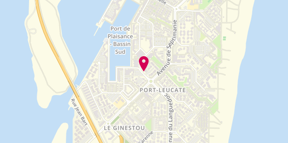 Plan de La Pizzaiola d'Aqui, Rue du Veyret Port Leucate, 11370 Leucate