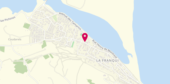 Plan de Le Petit Baigneur, 27 avenue du Languedoc, 11370 Leucate