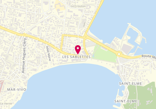 Plan de The 59'S, 638 avenue Charles de Gaulle, 83500 La Seyne-sur-Mer