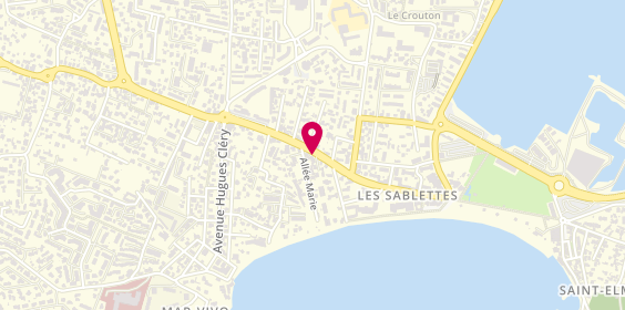 Plan de BELISIRMA kebab, 307 avenue Charles de Gaulle, 83500 La Seyne-sur-Mer