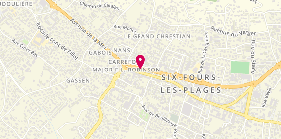 Plan de A l'Authentique, 777 avenue Maréchal de Lattre de Tassigny, 83140 Six-Fours-les-Plages