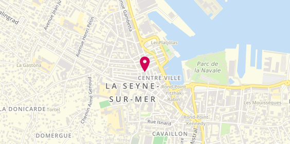 Plan de DK13, 2 Rue Bourradet, 83500 La Seyne-sur-Mer