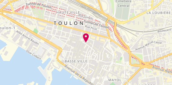 Plan de Maison Sarroche, 11 Rue Berthelot, 83000 Toulon