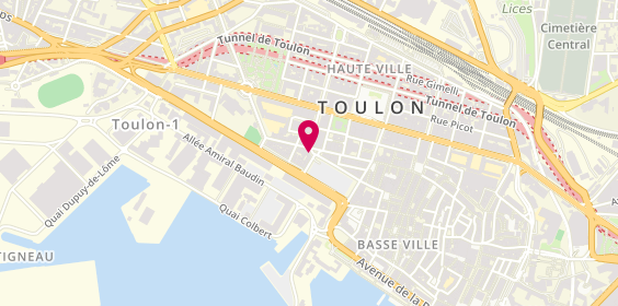 Plan de Le S, le Fulcran Suchet
Place Fulcran Suchet, 83000 Toulon