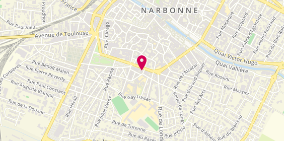 Plan de La Sandwicherie Narbonnaise, 20 Boulevard Dr Lacroix, 11100 Narbonne