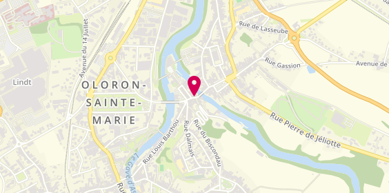Plan de ERTZE Xabier, Résidence Justice Appt 1
16 Rue des Gaves, 64400 Oloron-Sainte-Marie