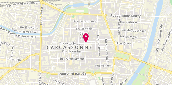 Plan de Picnic Cafã, 12 Place Carnot, 11000 Carcassonne