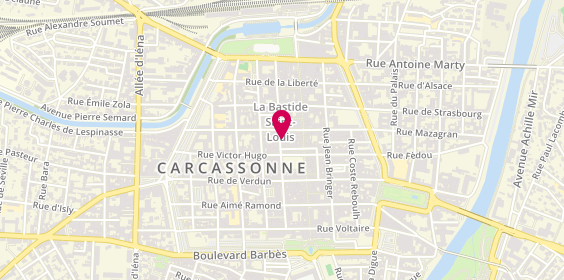 Plan de L’Octavia, 10 Rue Antoine Armagnac, 11000 Carcassonne