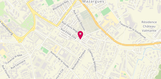 Plan de Les Mets de Maissa, 1 Rue Lali, 13009 Marseille