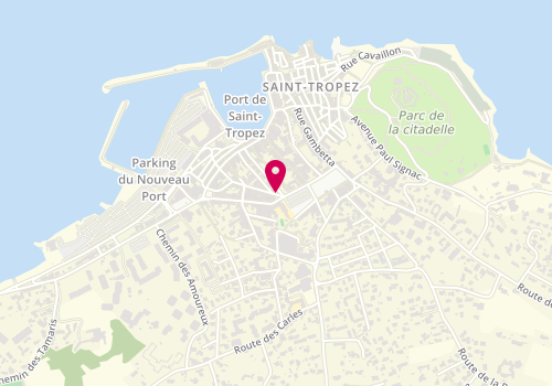 Plan de L 'Aroma, 2 Rue Joseph Quaranta, 83990 Saint-Tropez