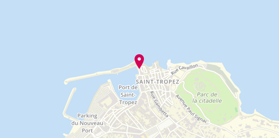 Plan de Café Lapérouse, 20 Quai Frédéric Mistral, 83990 Saint-Tropez