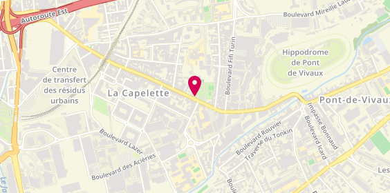 Plan de Il Piccolo, 245 avenue de la Capelette, 13010 Marseille