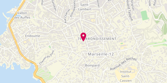 Plan de Les Deux Frangins, 60 Boulevard Bompard, 13007 Marseille