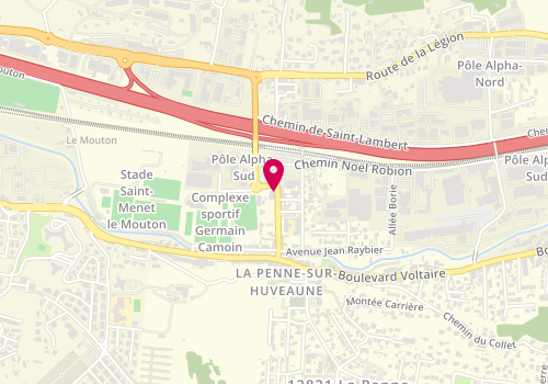 Plan de Nüga, 23 Boulevard de la Gare, 13821 La Penne-sur-Huveaune