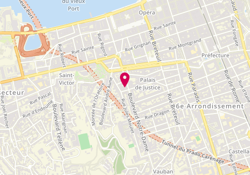 Plan de Rapidofood, 44 Rue Edouard Delanglade, 13006 Marseille