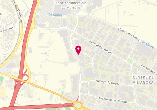 Plan de YOJ, Zone Industrielle Les Paluds
259 avenue des Caniers, 13400 Aubagne
