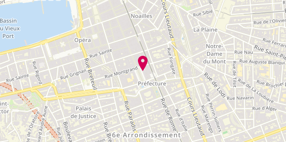 Plan de L'Atelier du Sandwich, 3 place Félix Baret, 13006 Marseille