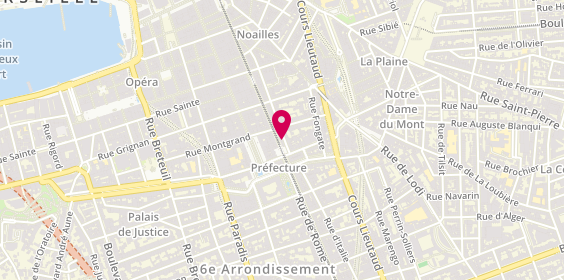 Plan de Le Fournil de Rome, 101 Rue de Rome, 13006 Marseille