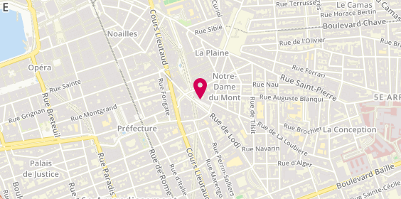 Plan de House Burger, 15 place Notre Dame du Mont, 13006 Marseille