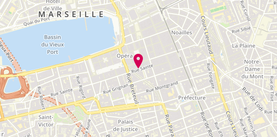 Plan de Maison M, 12 Rue Sainte, 13001 Marseille