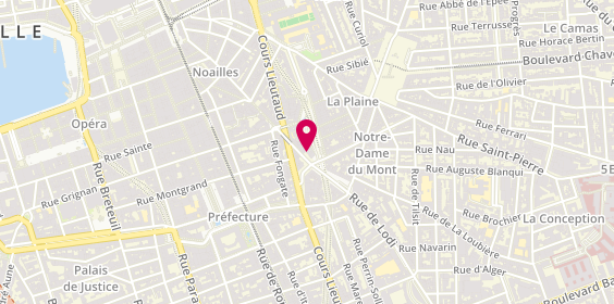Plan de Un Mexicain A Marseille Cours Julien, 5 place Paul Cézanne, 13006 Marseille