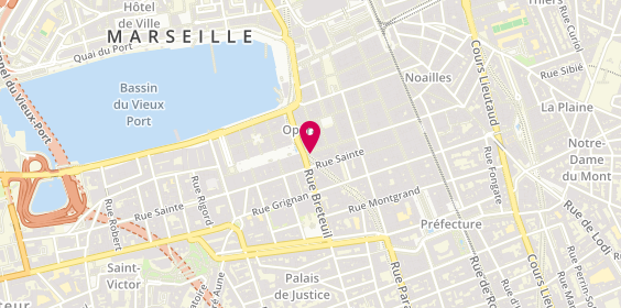 Plan de La Marjolaine, 75 Rue Francis Davso, 13001 Marseille