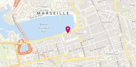 Plan de Mcdonald's, 7 Quai de Rive Neuve, 13001 Marseille