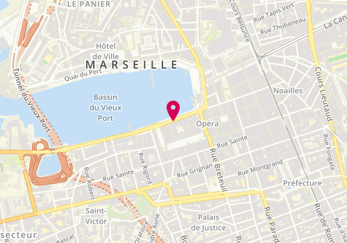 Plan de Mc Donald's, Mac Do 7 Quai Rive Neuve, 13001 Marseille