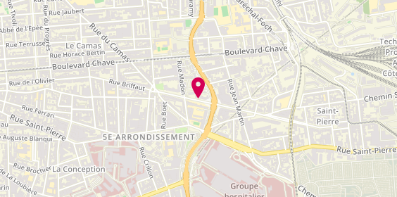Plan de Clcsl, 39 Boulevard Jeanne d'Arc, 13005 Marseille