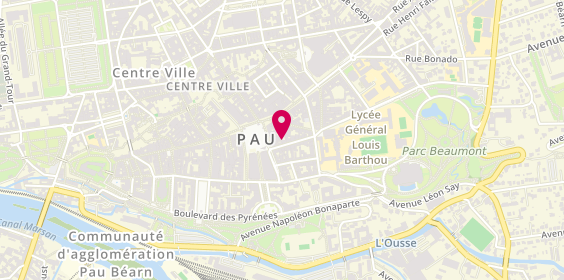 Plan de Au Dali, 16 Rue Latapie, 64000 Pau