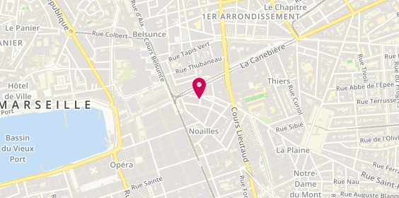Plan de Pizza Charly Les Tables, 24 Rue des Feuillants, 13001 Marseille
