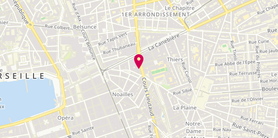 Plan de Helin Kebab, 22 Boulevard Garibaldi, 13001 Marseille