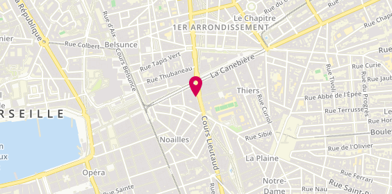 Plan de Asia Fast Food, 14 Boulevard Garibaldi, 13001 Marseille