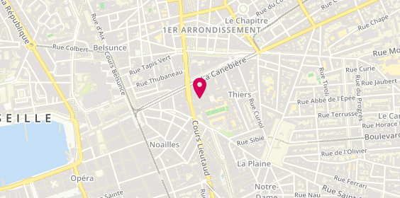 Plan de Friterie Werner & Co, 5 Rue Mazagran
9 Rue Guy Môquet, 13001 Marseille