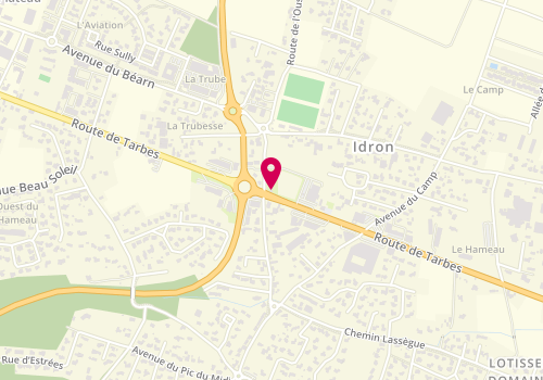 Plan de Bonnie's Pizza, 39 Route de Tarbes, 64320 Idron