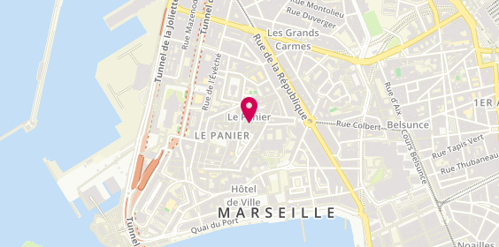 Plan de Entre Terre et Mer, 13 Rue du Panier, 13002 Marseille