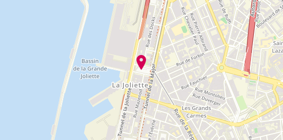 Plan de Le Kiosque, 13 place de la Joliette, 13002 Marseille