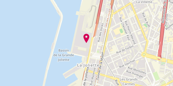 Plan de La Piadineria, 9 Quai du Lazaret, 13002 Marseille