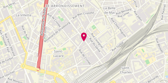 Plan de Kaboul F food, 139 Boulevard National, 13003 Marseille